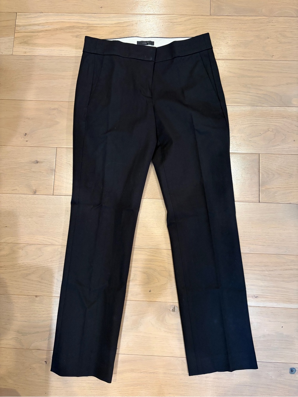 J Crew Classic Black Women's Dress Pants - Tailored Straight Leg